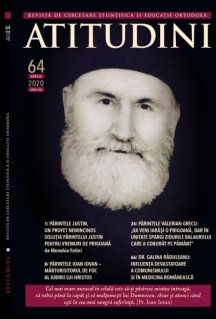 Atitudini - Revista de gandire si traire romaneasca - Nr. 64-2020 - Carti.Crestinortodox.ro