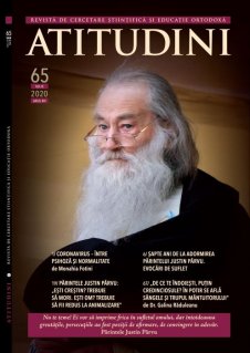 Atitudini - Revista de cercetare stiintifica si educatie ortodoxa - Nr. 65-2020 - Carti.Crestinortodox.ro