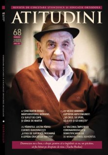 Atitudini - Revista de gandire si traire romaneasca - Nr. 68-2021 - Carti.Crestinortodox.ro