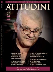 Atitudini - Revista de gandire si traire romaneasca - Nr. 73/ 2022 - Carti.Crestinortodox.ro